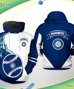 Seattle Mariners Mlb Classic 3d Printed Hoodie