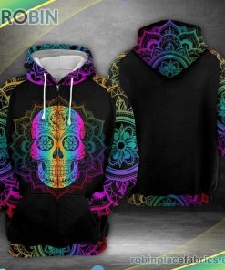 Skull 3d Printed Hoodie