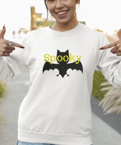 sweatshirt halloween trick or treat spooky bat easy costume a6gzhj