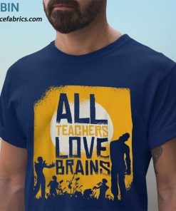t shirt navy all teachers love brands halloween oqjzsl