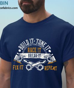 t shirt navy funny drag race race mechanic oauyu8