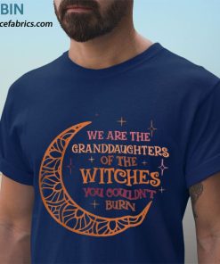 t shirt navy groovy witch halloween were the granddaughter of the witch j9ytj9
