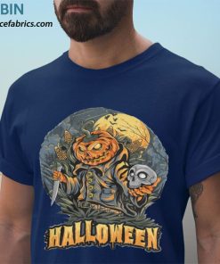 t shirt navy pumpkin halloween kills halloween horror nights wose1q