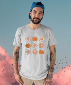 t shirt sport grey fall floral pumpkin halloween spooky vibes spooky cvnvr4