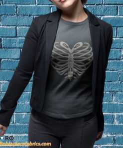 t shirt sport grey future dad skeleton halloween skull rib cage yzf0cr