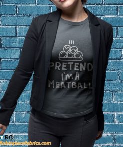 t shirt sport grey pretend im a meatbal funny halloween meatball costume x11qxu