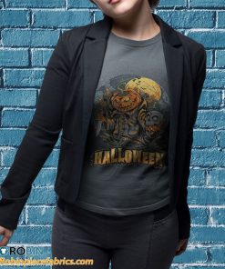 t shirt sport grey pumpkin halloween kills halloween horror nights abndkn