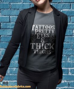 t shirt sport grey tattoos pretty eyes thick thighs wt5qku