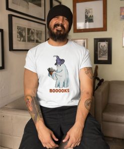t shirt white boo boooks halloween ghost costume kdcqfx