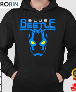 the blue hermano beetle blue beetle hoodie blun1s