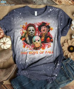 The Boys of Fall Horror Movies Characters Bleached T-Shirt