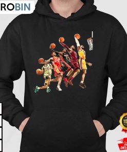 the evolution of lebron james lakers hoodie a34o1n