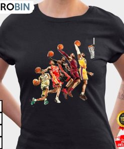 the evolution of lebron james lakers ladies t shirt fccr5d