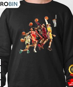 the evolution of lebron james lakers sweatshirt vtq7l4
