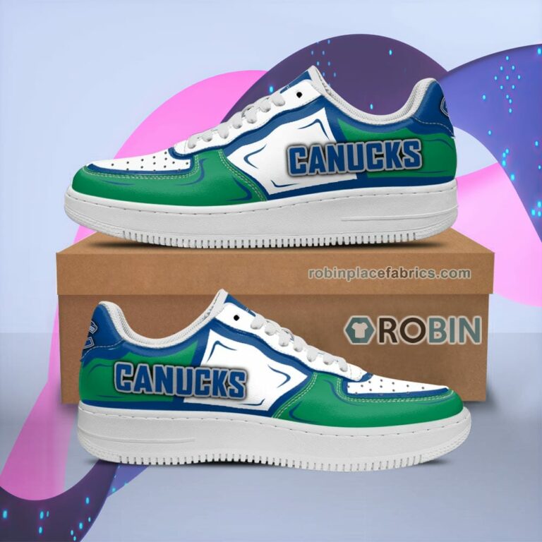 Vancouver Canucks Air Sneakers Custom NAF Shoes