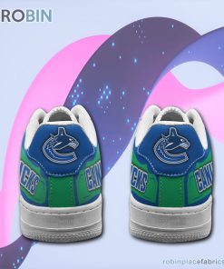 Vancouver Canucks Air Sneakers Custom NAF Shoes