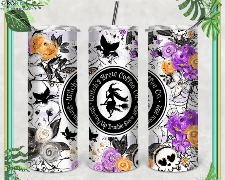 Witchs Brew Coffee Co Tumbler Skinny Tumbler