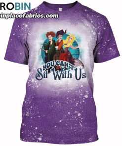you cant sit with us hocus bleached t shirt 55 fDXLf