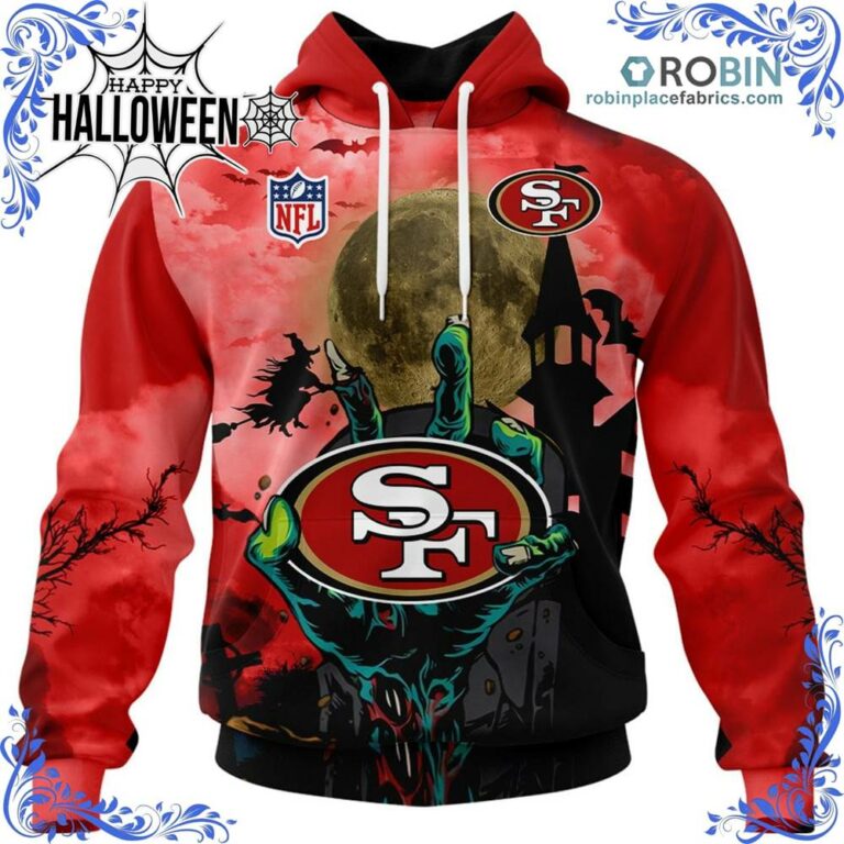 49ers NFL Halloween Jersey All Over Print – AOP Shirt