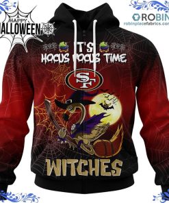 49ers NFL Halloween Jersey Falmingo Witches Hocus Pocus All Over Print – AOP Shirt