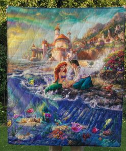 A Little Mermaid Quilt Blanket #1