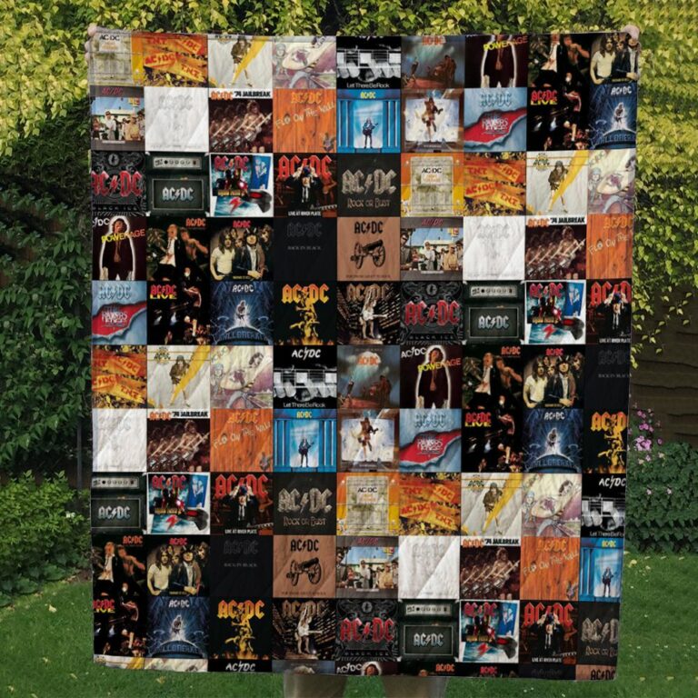 Ac Dc Quilt Blanket