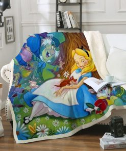 Alice In Wonderland Blanket #1