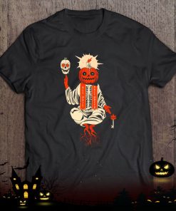 all hail halloween pumpkin skull shirt 135 aJY9N