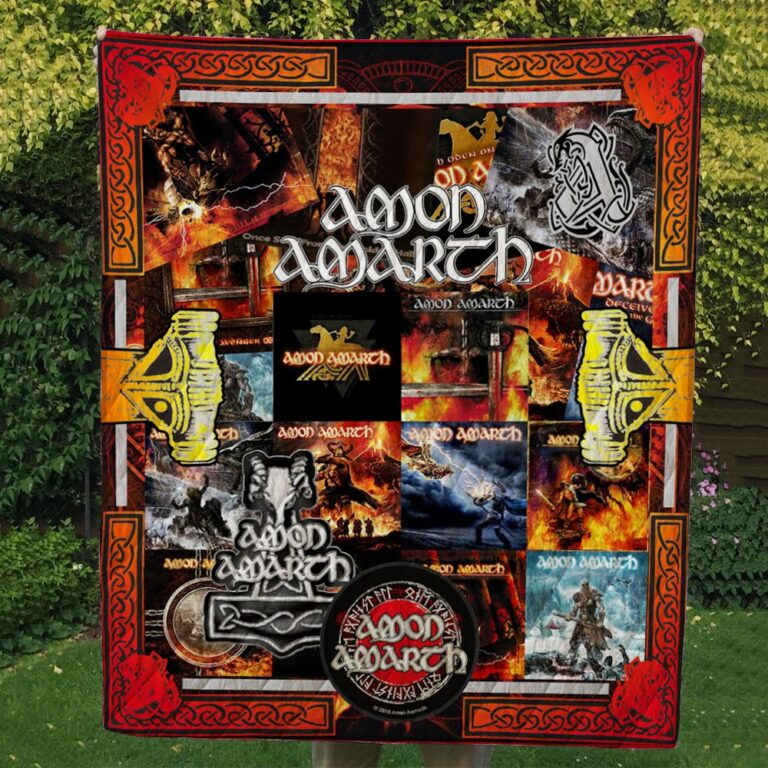 Amon Amarth Quilt Blanket