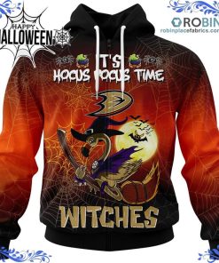 Anaheim Ducks Halloween Jersey Flamingo Witches Hocus Pocus All Over Print – AOP Shirt