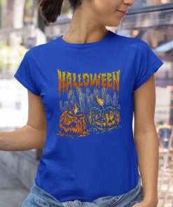 angry pumpkins with roaring fire halloween shirt 5 uOmpT