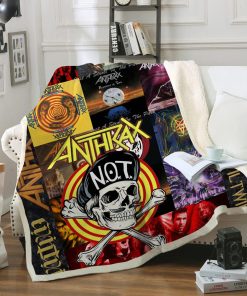 Anthrax Quilt & Fleece Blanket