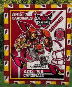 Arizona Cardinals Quilt Blanket