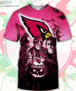 Arizona Cardinals T-Shirt Halloween Horror Night – AOP Tshirt