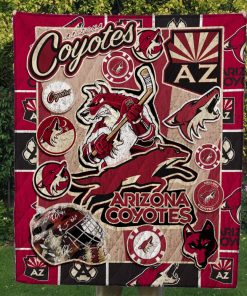 Arizona Coyotes Quilt Blanket