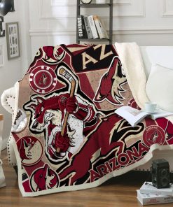 Arizona Coyotes Quilt & Fleece Blanket