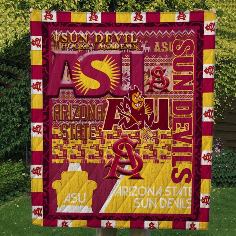 Arizona State Sun Devils Quilt Blanket