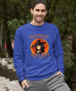 ASSUMING OLD LADY Moonlight Shirt