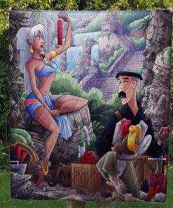 Atlantis The Lost Empire Quilt Blanket #1