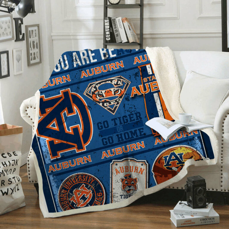 Auburn Tigers Quilt Blanket