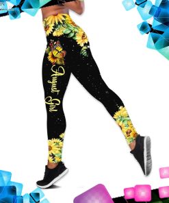 August Girl Sunflower Tank Top Legging
