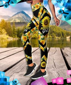 August Girl Sunflower Tank Top Legging RBPL4231