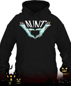 aunt zombie hand heart halloween costume family matching shirt 518 CE73X