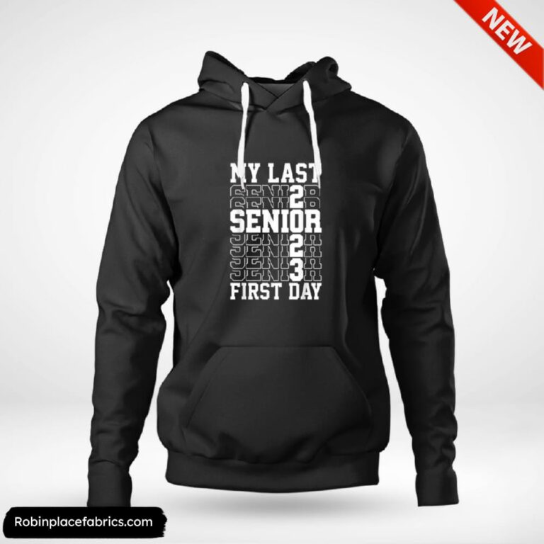 Back To School Teachers My Last First Day Senior 2023 Shirt