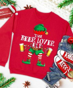 beer lover elf matching christmas family group gift funny ugly christmas sweatshirt 4 MiGvL