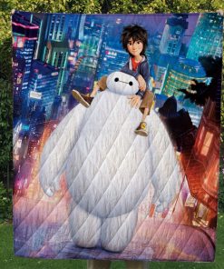 Big Hero 6 Quilt Blanket #1