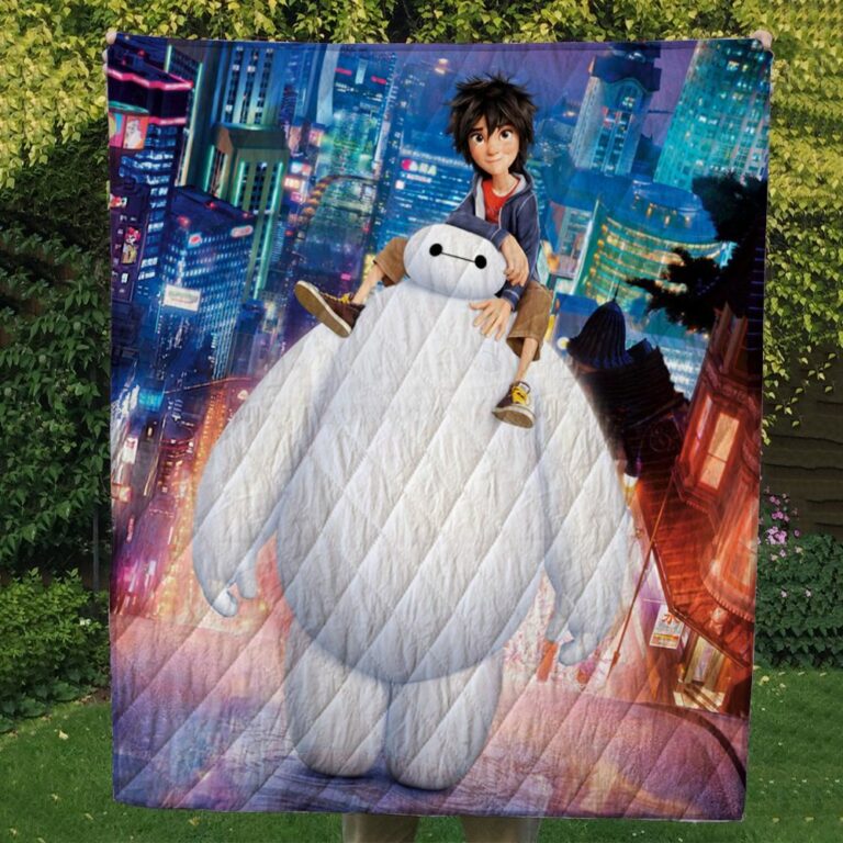 Big Hero 6 Quilt Blanket #1