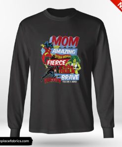 Birthday Gifts For Mom Marvel Vintage Retro Amazing Mom Graphic Shirt
