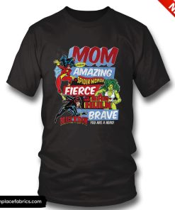 birthday gifts for mom marvel vintage retro amazing mom graphic t shirt byoheq