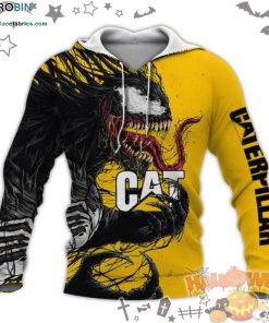 Black Monter CatHalloween 3D All-Over Print Unisex Hoodie